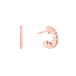 Load image into Gallery viewer, Starey Diamond Hoops (Small Model)