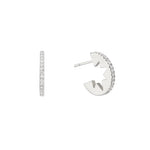 Load image into Gallery viewer, Starey Diamond Hoops (Small Model)