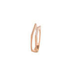 Load image into Gallery viewer, Rooftop Ring with Diamonds