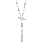 Load image into Gallery viewer, Diamond Orbit Lariat Necklace