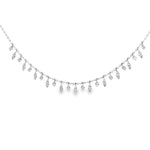 Load image into Gallery viewer, Raindrop Diamond Necklace