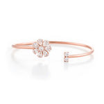 Load image into Gallery viewer, Diamond Daisy Bangle