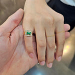 Load image into Gallery viewer, Emerald Birwaz Ring, Small Size