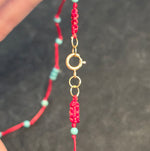 Load image into Gallery viewer, Knitted Horseshoe Necklace