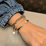 Load image into Gallery viewer, Pair of Pears Bangle