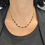 Load image into Gallery viewer, Rodded Tennis Necklace