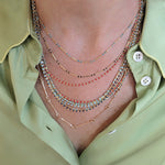 Load image into Gallery viewer, Elongated Color Capsule Necklace