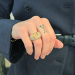 Load image into Gallery viewer, Heart Mirror Diamond Ring