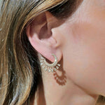 Load image into Gallery viewer, MoonLight Diamond Earrings