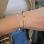 Load image into Gallery viewer, Double-Decker Diamond Bracelet