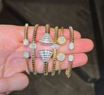 Load image into Gallery viewer, Prism Pavè Tubogas Bangle