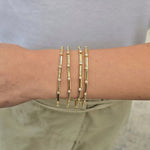 Load image into Gallery viewer, Rodded Tennis Bracelet