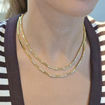 Load image into Gallery viewer, Rodded Tennis Necklace