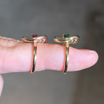 Load image into Gallery viewer, Crimson Ripple Ring