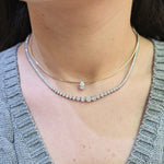 Load image into Gallery viewer, Slimmy Gold Choker 1.2mm