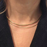 Load image into Gallery viewer, Slimmy Gold Choker 1.2mm