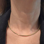 Load image into Gallery viewer, Standard Gold Choker 3mm