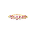 Load image into Gallery viewer, Pink Sapphires Constellation Ring