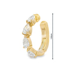 Load image into Gallery viewer, East-West Pear Ear Cuff
