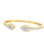 Load image into Gallery viewer, Dual Snake Head Bracelet