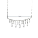 Load image into Gallery viewer, Diamond Arc Necklace