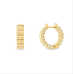 Load image into Gallery viewer, Golden Gears Hoop