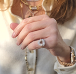Load image into Gallery viewer, Diamond Sprinkles Heart Ring