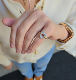 Load image into Gallery viewer, Diamond Sprinkles Heart Ring