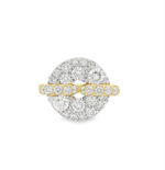 Load image into Gallery viewer, Diamond Glazed Donut Ring