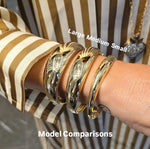 Load image into Gallery viewer, Gold Cigar Bracelet (Small Model)