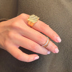 Load image into Gallery viewer, Twist Diamond Ring