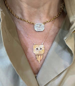 Load image into Gallery viewer, Eye Fringe Necklace