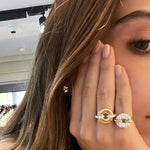Load image into Gallery viewer, Diamond Sprinkles Donut Ring
