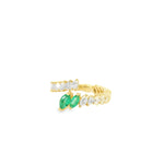 Load image into Gallery viewer, Pears, Emeralds & Marquise in a Wrap