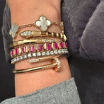 Load image into Gallery viewer, Ruby Delights Tennis Bracelet