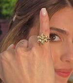 Load image into Gallery viewer, Inflated Daisy Ring