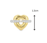 Load image into Gallery viewer, Gold & Diamond Heart Ring