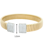 Load image into Gallery viewer, Tubogas Diamond Bracelet