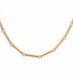 Load image into Gallery viewer, Rodded Tennis Necklace