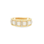 Load image into Gallery viewer, Pearl Pyramids Ring