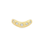 Load image into Gallery viewer, Single Wavy Polkadot Ring