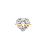 Load image into Gallery viewer, Diamond Sprinkles Heart Ring