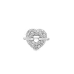 Load image into Gallery viewer, Diamond Sprinkles Heart Ring