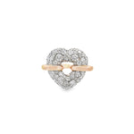 Load image into Gallery viewer, Diamond Sprinkles Heart Ring