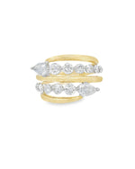 Load image into Gallery viewer, Double-Stack Diamond Ring