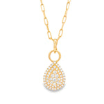 Load image into Gallery viewer, Layered Drop Diamond Necklace