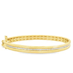 Load image into Gallery viewer, Double-Decker Diamond Bracelet