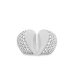 Load image into Gallery viewer, Heart Mirror Diamond Ring