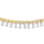 Load image into Gallery viewer, Oval Diamonds Bubbly Necklace