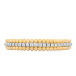 Load image into Gallery viewer, Gold & Diamond Elastic Bracelet
